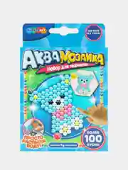 Аквамозаика Мультиарт "Медведь", 100 бусин
