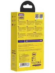 HOCO C80A Plus Rapido блок питания с проводом, 1 USB+Type-C, PD20W+QC3.0, кабель Type-C