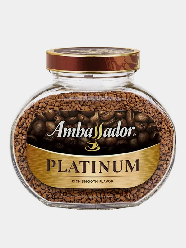 Kофе растворимый Ambassador Platinum, 95 г