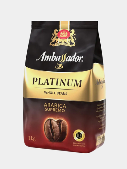 Кофе  в зернах Ambassador Platinum, 1000 г