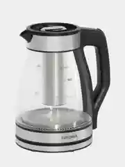 Электрический чайник Timberk T-EK27G02, стекло, 1800Вт, 1.5л, черный