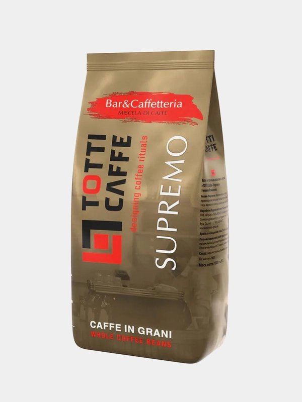 Кофе в зернах Totti Caff Supremo, 1000 г