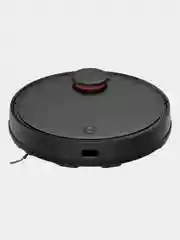 Черный робот-пылесос Xiaomi Robot Vacuum T12