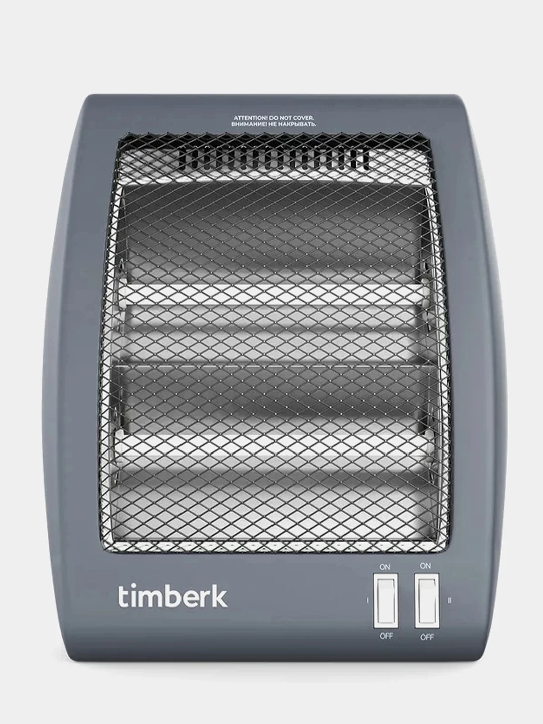 Инфракрасный обогреватель Timberk TCH Q1 800, 800Вт, серый