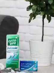 Контактные линзы Air Optix Plus HydraGlyde, 3pk (+3.00) - (-8.00) / BC 8.6