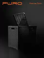 Корзина складная для хранения белья и вещей PURO PARMA TWIN