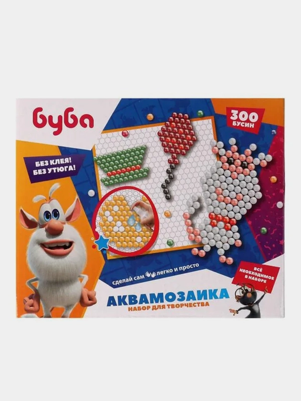 Аквамозаика Мультиарт "Буба", 300 бусин