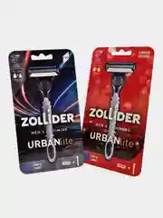 Станок для бритья мужской Zollider URBAN Lite, бритва мужская, 3 лезвия, 8 сменных кассет