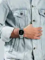 Серебряный мужские наручные часы Mini Focus MF0050G, в подарочной упаковке