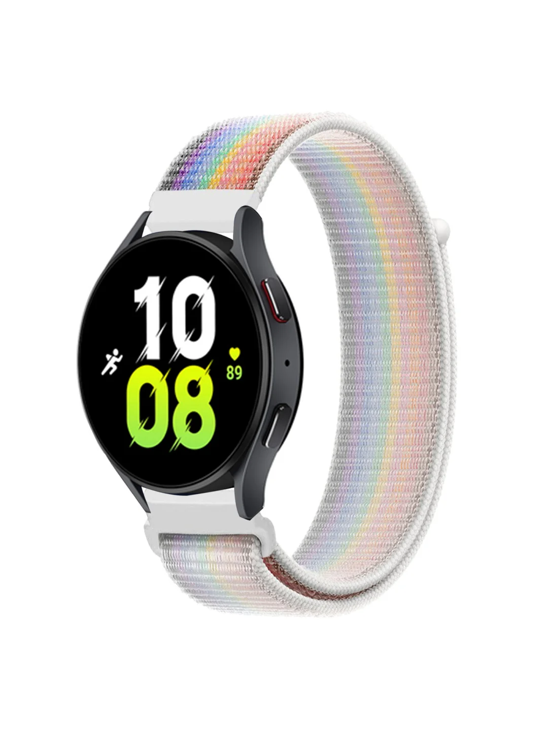Кремовый ремешок нейлоновый для Xiaomi Amazfit Bip Lite GTR, GTS, Samsung gear S2 Classic, 42 мм