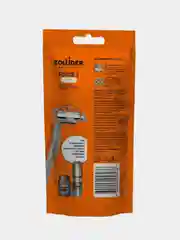 Станок для бритья мужской одноразовый Zollider Force 2 PRO, бритва с 2 лезвиями, 8 штук