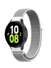 Белый ремешок нейлоновый для Xiaomi Amazfit Bip Lite GTR, GTS, Samsung gear S2 Classic, 42 мм