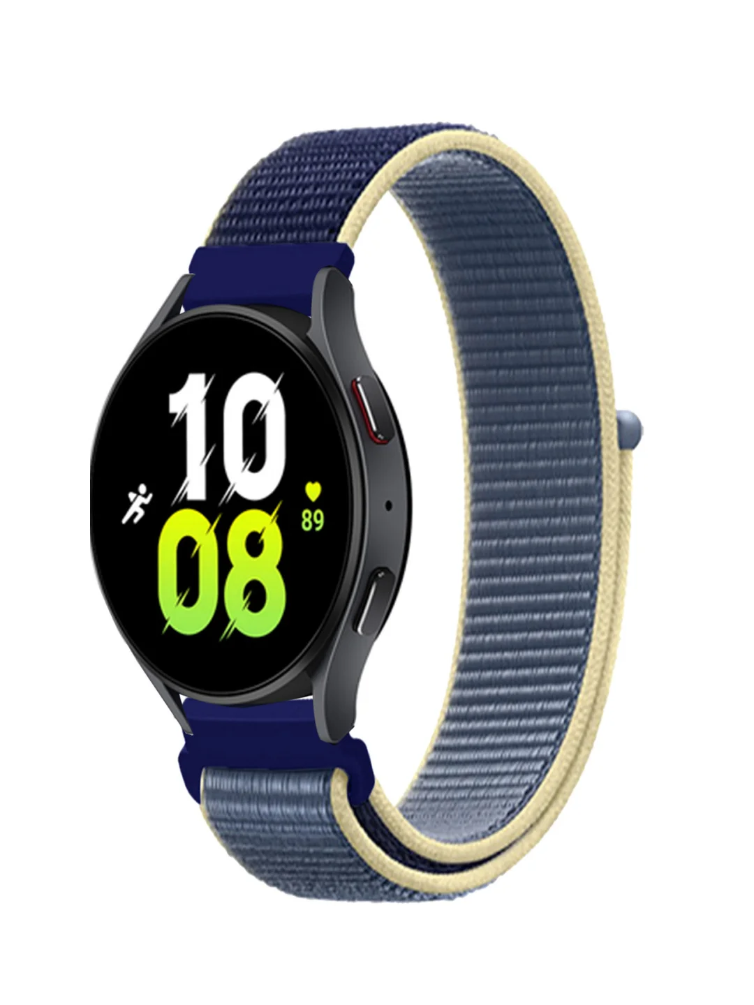 Индиго ремешок нейлоновый для Xiaomi Amazfit Bip Lite GTR, GTS, Samsung gear S2 Classic, 42 мм