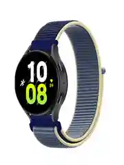 Индиго ремешок нейлоновый для Xiaomi Amazfit Bip Lite GTR, GTS, Samsung gear S2 Classic, 42 мм