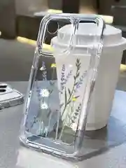 Прозрачный чехол для iPhone 7,8,SE,XR,XS,11,12,13,14,15,Pro,Max,Plus, на айфон, прозрачный, с цветами