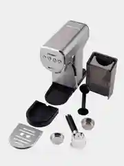 Кофеварка рожковая Timberk T-CM33039, 1250 Вт, 20 Бар, 0.9 л, серебристая
