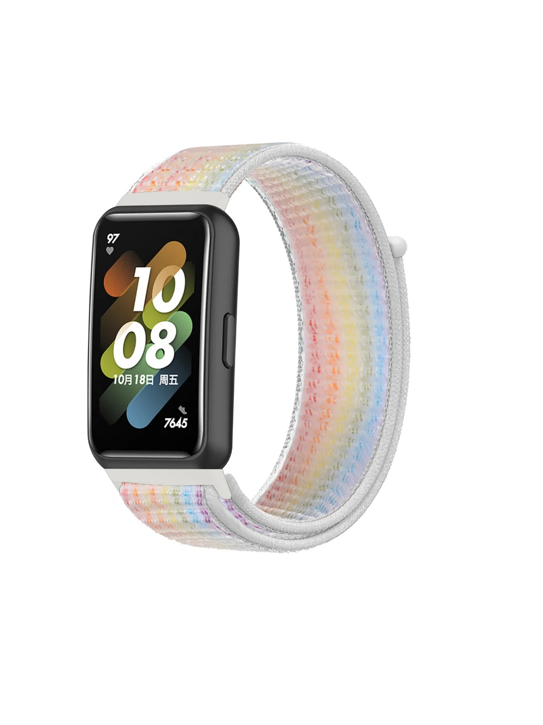 Фуксия нейлоновый ремешок для Huawei Honor Band 7