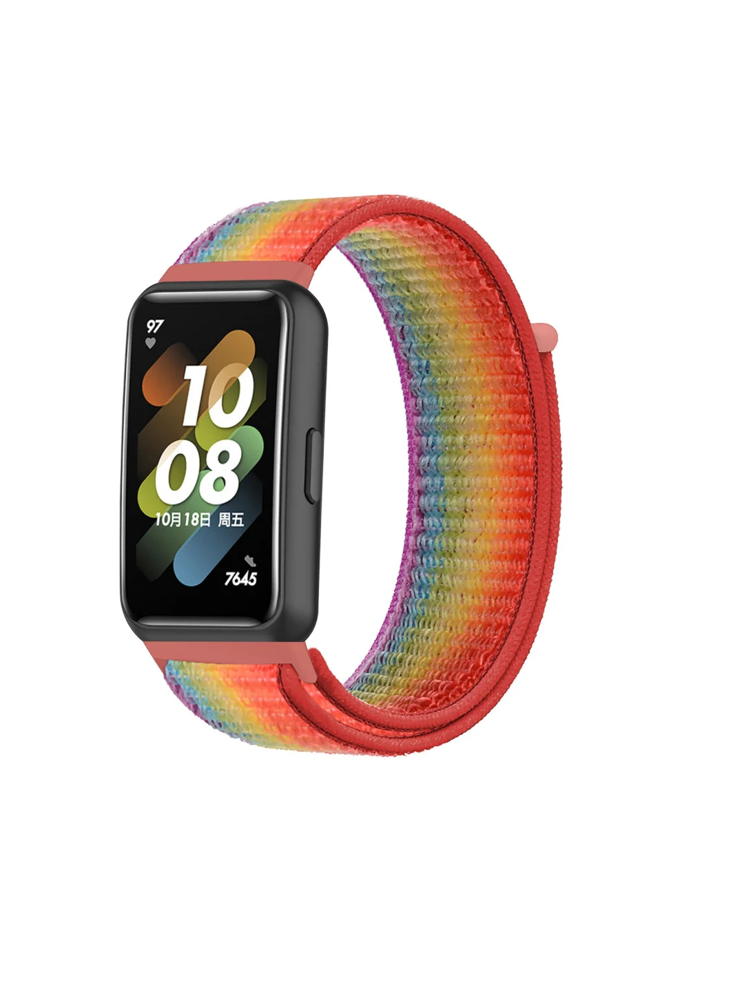 Лавандовый нейлоновый ремешок для Huawei Honor Band 7