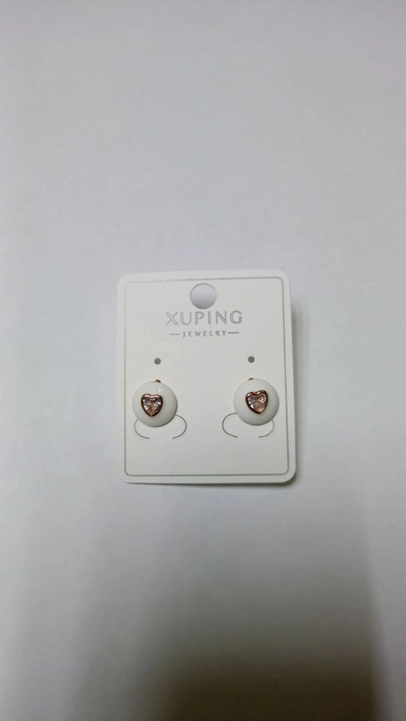 Серьги Xuping гипоаллергенный медицинский сплав
