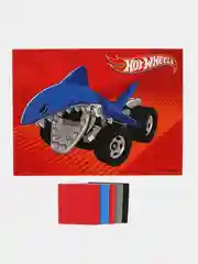 Аппликация мягкая мозайка Мультиарт "Hot Wheels"