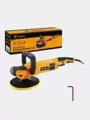 Шлифмашина полировальная сетевая DEKO ZKP1500 PRO, 180 мм, плавный пуск, 1500 Вт