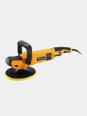 Шлифмашина полировальная сетевая DEKO ZKP1500 PRO, 180 мм, плавный пуск, 1500 Вт