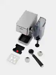 Кофеварка рожковая Timberk T-CM33040, 1350 Вт, 20 бар, 1.4 л, серебристый