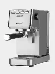 Кофеварка рожковая Timberk T-CM33040, 1350 Вт, 20 бар, 1.4 л, серебристый