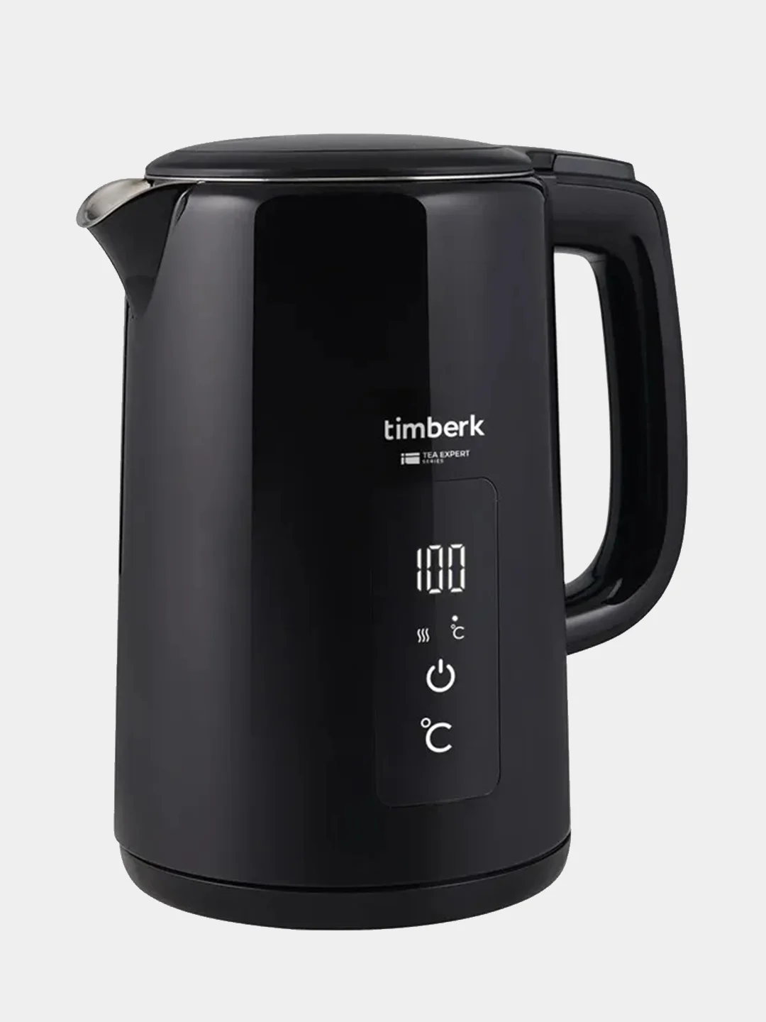 Электрический чайник Timberk T-EK21S01, 2200Вт, 1.5 л, черный