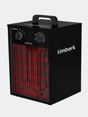 Тепловая пушка Timberk T-HG2-Q11T, 2000 Вт, черный/красный