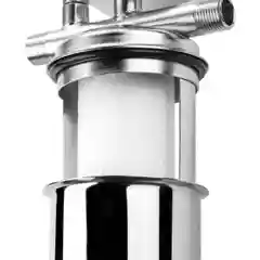 Тёмно-серый фильтр магистральный Тайфун 10SL 1/2",с картриджем,корпус из высококачественной нерж стали