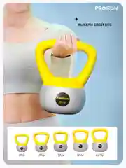 Гиря 6кг, для фитнеса, PROIRON, мягкая