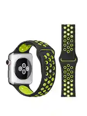 Желтый спортивный ремешок для Xiaomi Amazfit Bip / GTR 42 мм / GTS / Samsung Gear S2