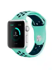 Зеленый спортивный ремешок для Xiaomi Amazfit Bip / GTR 42 мм / GTS / Samsung Gear S2