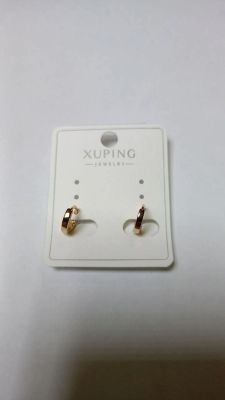 Серьги Xuping гипоаллергенный медицинский сплав