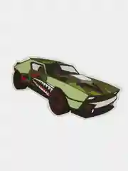 Аппликация из фольги Мультиарт "Hot Wheels"