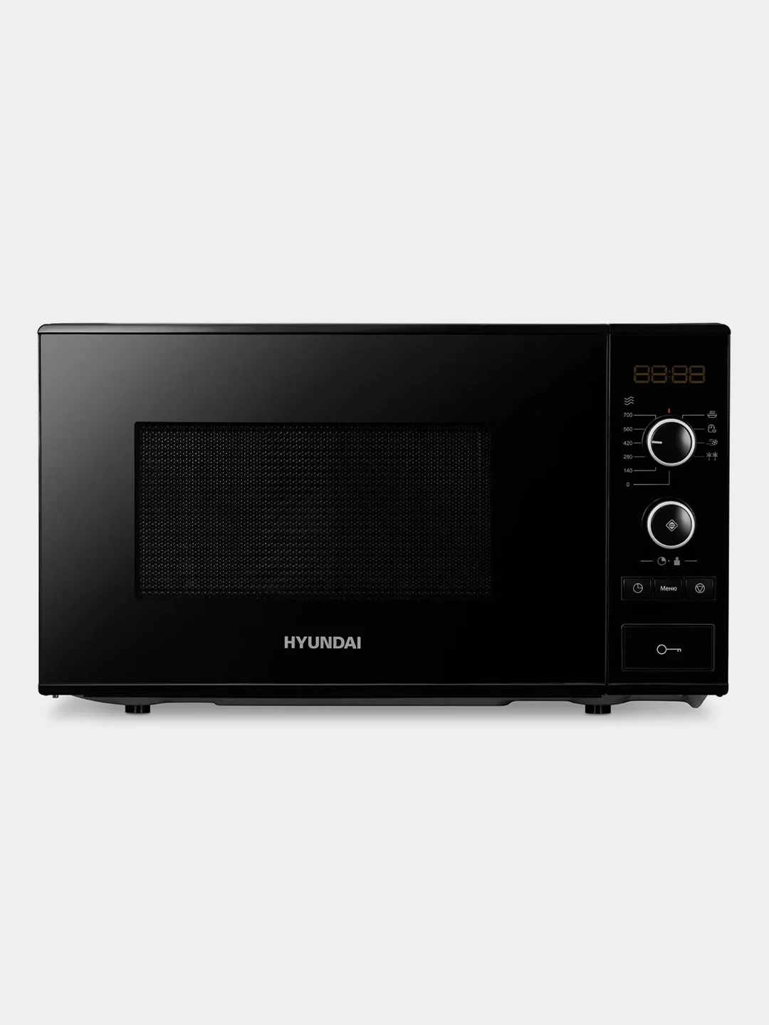 Микроволновая печь Hyundai HYM-D3032, 20 л, 700 Вт, черная