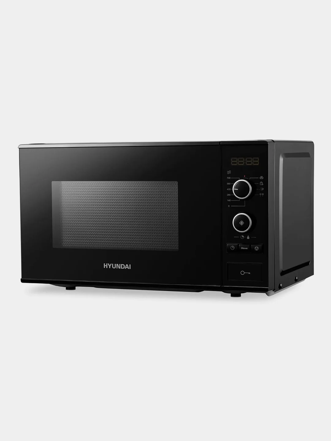Микроволновая печь Hyundai HYM-D3032, 20 л, 700 Вт, черная