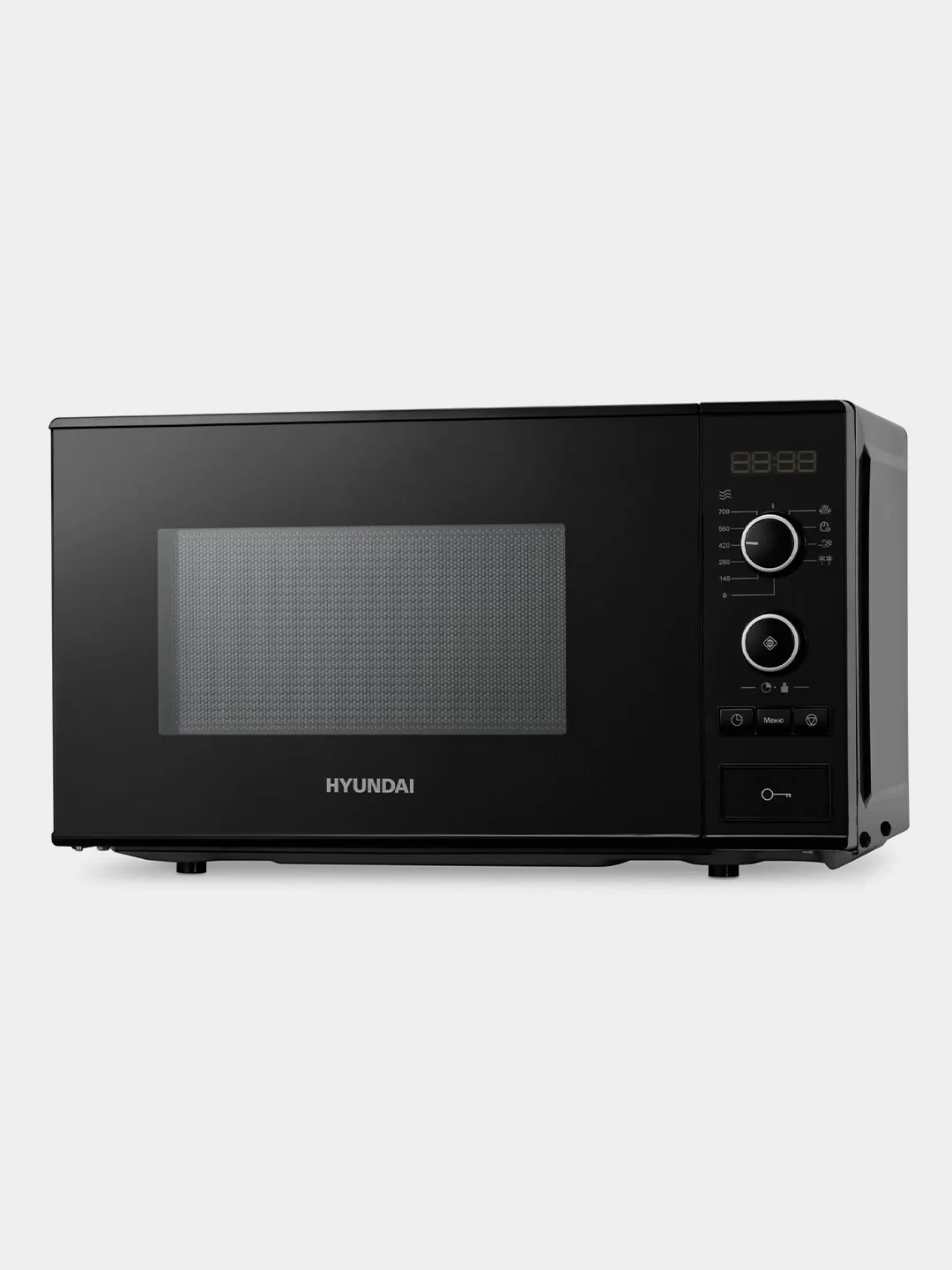 Микроволновая печь Hyundai HYM-D3032, 20 л, 700 Вт, черная
