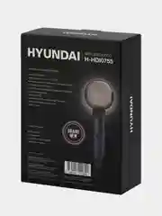 Фен Hyundai H-HDI0755, 2000 Вт, черный, матовый