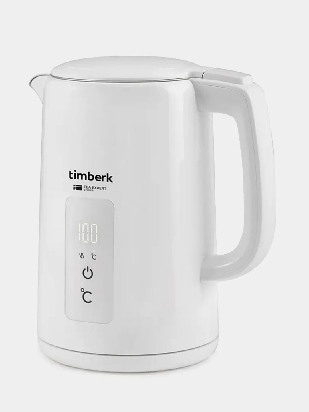 Электрический чайник Timberk T-EK21S02, белый, 1.5 л, 2200 Вт
