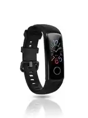 Черный ремешок для Huawei Honor Band 4, 5 силиконовый хонор банд