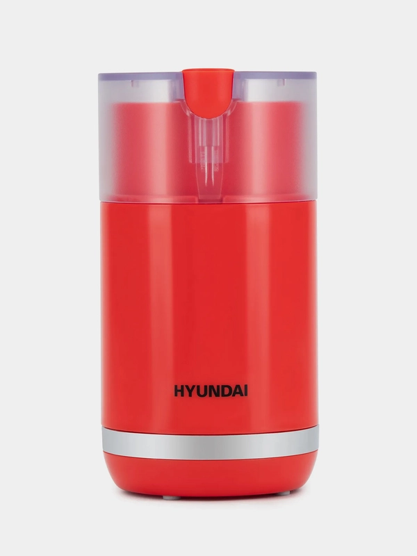 Кофемолка Hyundai HYC-G3272, 200 Вт, 70 г, красная