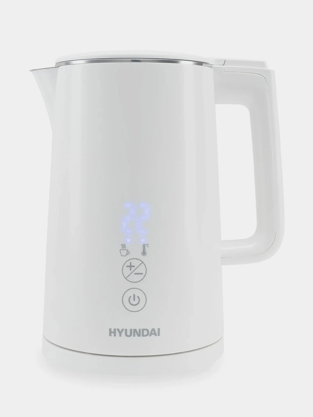 Чайник Hyundai HYK-S5508, белый, 1.5 л, 2200 Вт