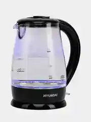 Чайник Hyundai HYK-G2011, черный, 1.7 л, 2200 Вт