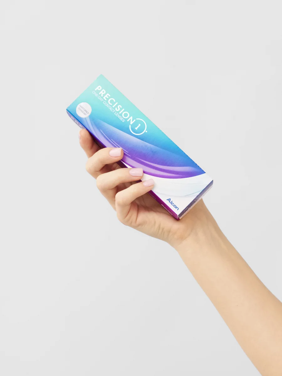 Контактные линзы однодневные Alcon Precision 1, 30pk, (-0.50) - (-8.00) / BC 8.3