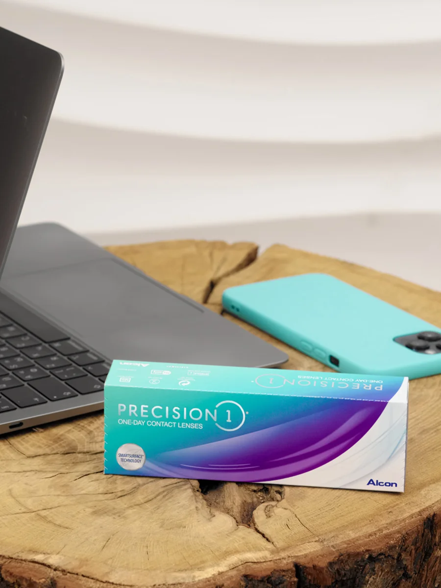 Контактные линзы однодневные Alcon Precision 1, 30pk, (-0.50) - (-8.00) / BC 8.3