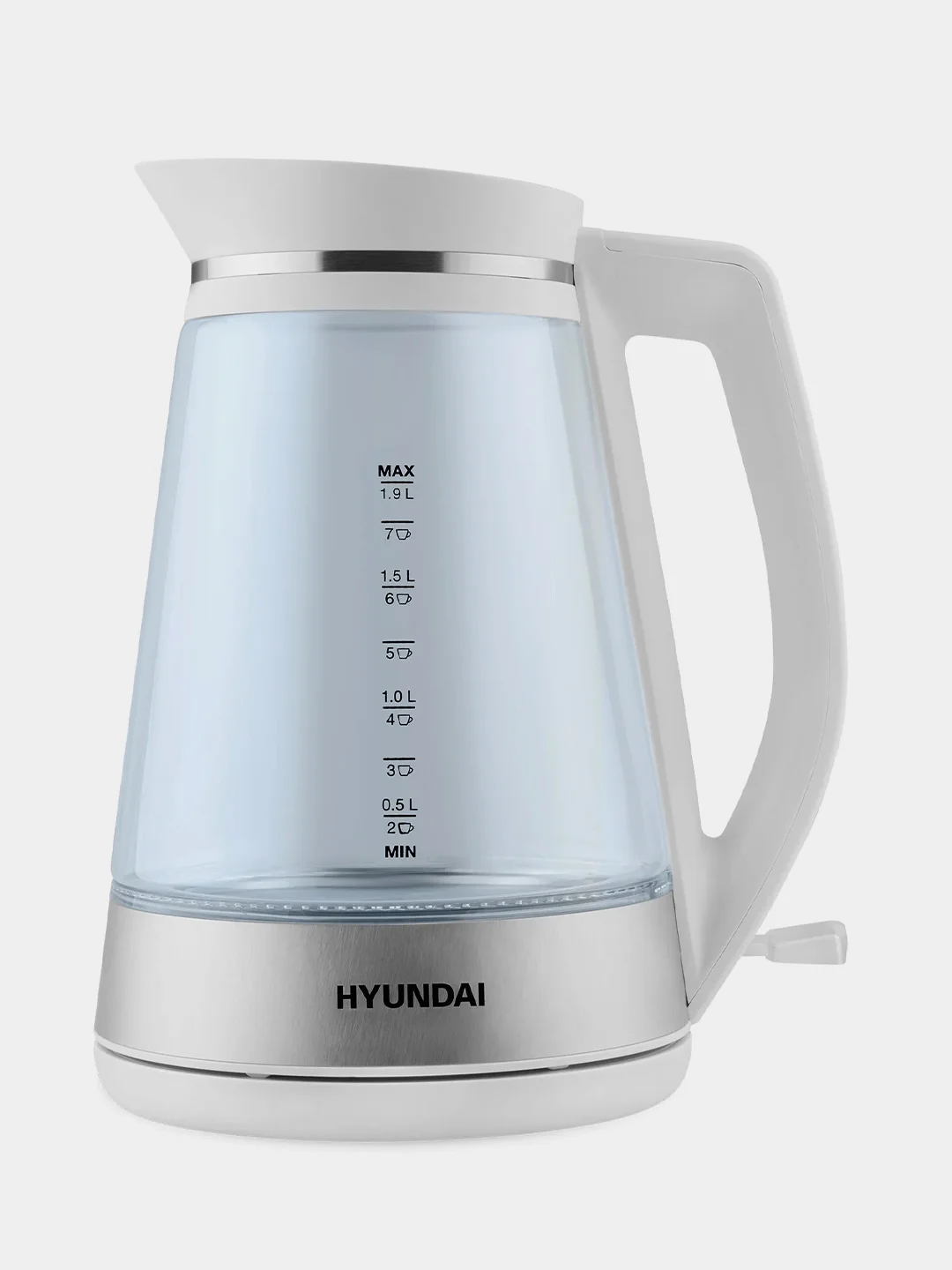 Чайник Hyundai HYK-G3037, 1.9 л, 3000 Вт