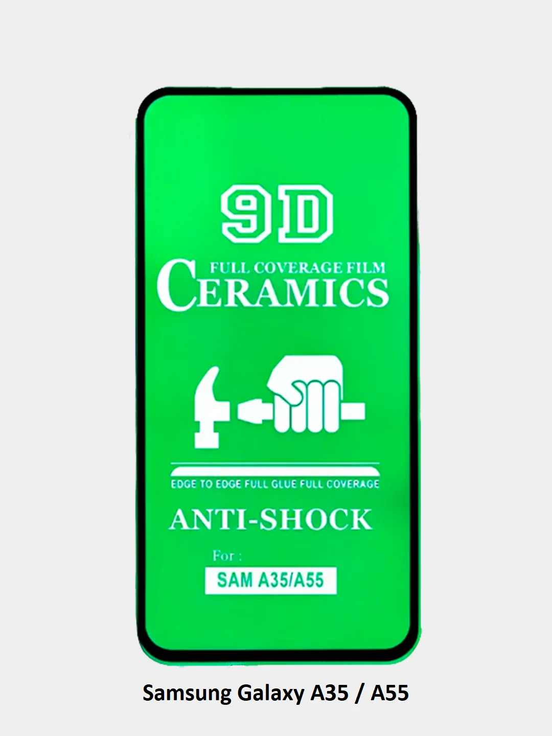 Защитное стекло Samsung Galaxy A55, A35, A25, A15, A24 гибкое стекло на самсунг