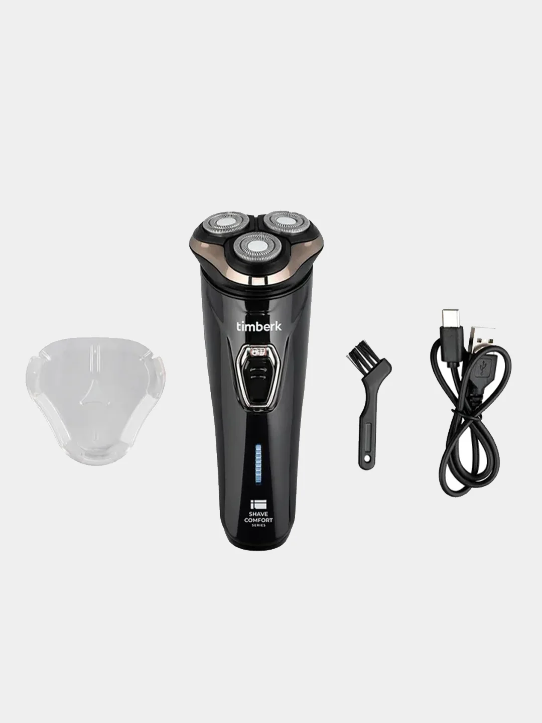 Электрическая бритва Timberk T-SHR40L, черная, 5 Вт